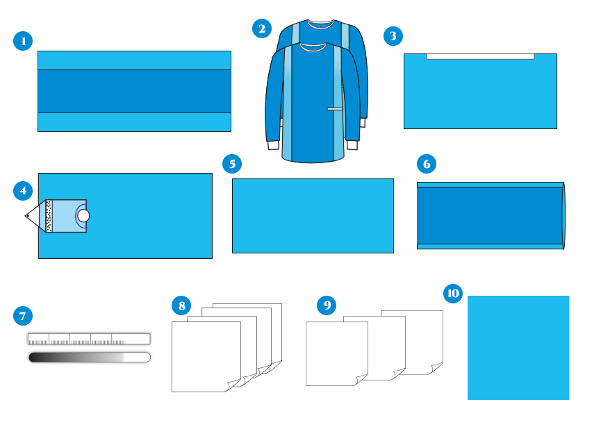 Disposable Sterile Craniotomy Pack