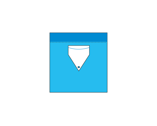 Underbuttock Drape With Double Pouch